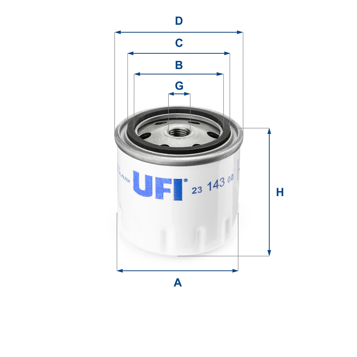 Filtr oleju do Mitsubishi Canter FE5, FE6