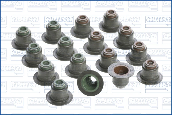 BE8Z6571C Ford Uszczelniacz zaworu dolotowego/wylotowego, zestaw na silnik
