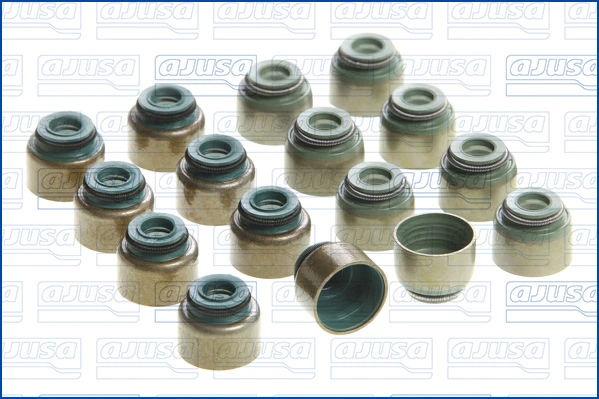 Uszczelniacz zaworu dolotowego/wylotowego, zestaw na silnik Ajusa 57030200 cena, od 26,10 USD