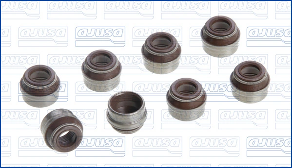 Uszczelniacz zaworu dolotowego/wylotowego, zestaw na silnik VAG 7553637 cena, od 2,94 USD
