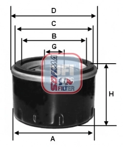 Filtr oleju Fendt V836862600