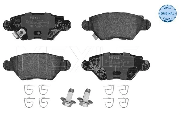 Okładziny (klocki) do hamulców tarczowych tylne General Motors 9195685 cena, od 8,70 USD