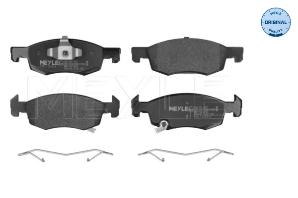 1639382980 Peugeot/Citroen Klocki hamulcowe przednie tarczowe