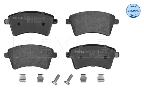 1675994880 Peugeot/Citroen Klocki hamulcowe przednie tarczowe