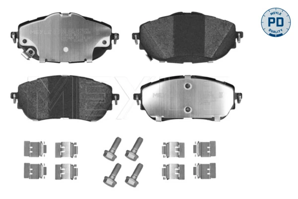 Klocki hamulcowe przednie tarczowe Peugeot/Citroen 1639381980 cena, od 24,71 USD