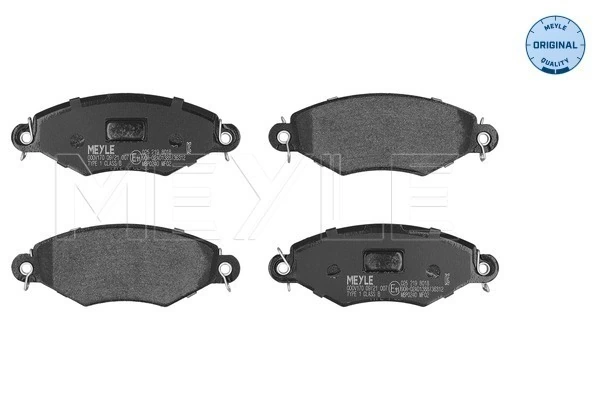 425166 Renault (RVI) Klocki hamulcowe przednie tarczowe
