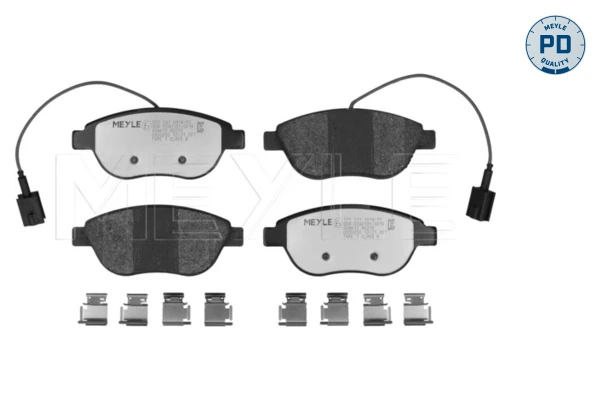 Klocki hamulcowe przednie tarczowe do Fiat Doblo I 223