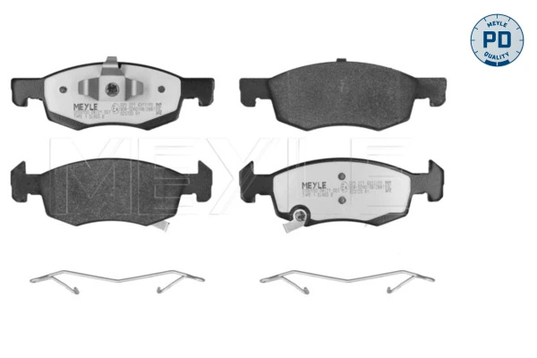 Klocki hamulcowe przednie tarczowe Peugeot/Citroen 1639382980 cena, od 26,69 USD