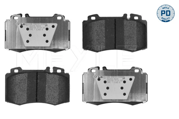 Klocki hamulcowe przednie tarczowe Mercedes CLS coupe (C219) (2004 - 2010) cena, od 33,78 USD