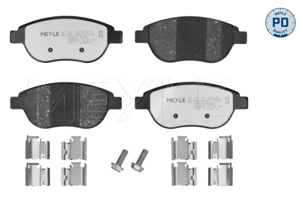 Klocki hamulcowe przednie tarczowe Peugeot Partner I minivan (5F) (1996 - 2008) cena, od 25,46 USD