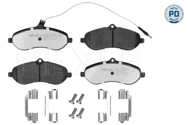 Klocki hamulcowe przednie tarczowe do Citroen Jumpy II 