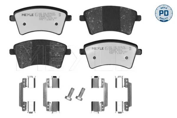 Do koszyka 1675994880 Peugeot/Citroen Klocki hamulcowe przednie tarczowe