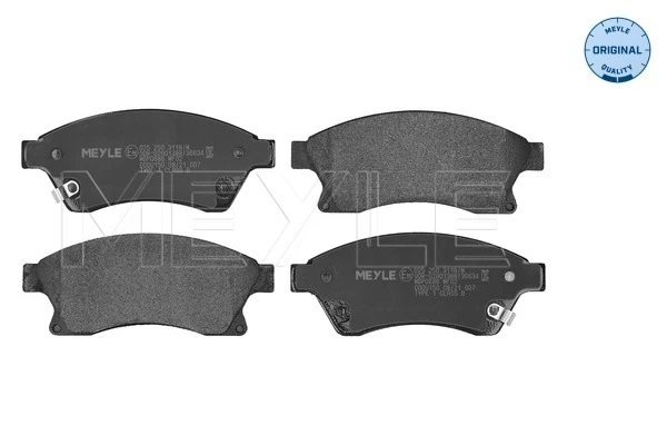 Klocki hamulcowe przednie tarczowe Ford 1605169 cena, od 9,13 USD