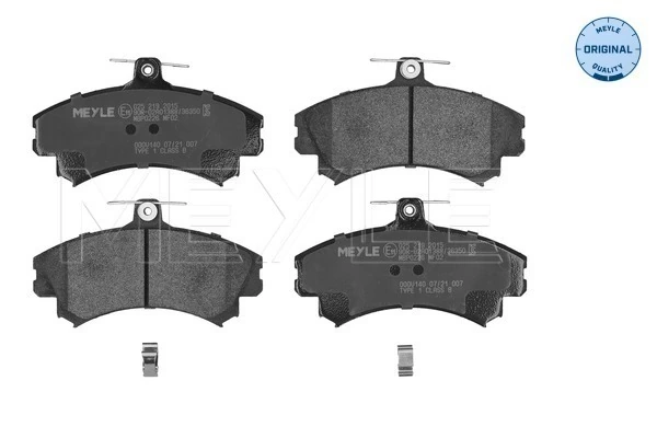 1617268380 Peugeot/Citroen Klocki hamulcowe przednie tarczowe