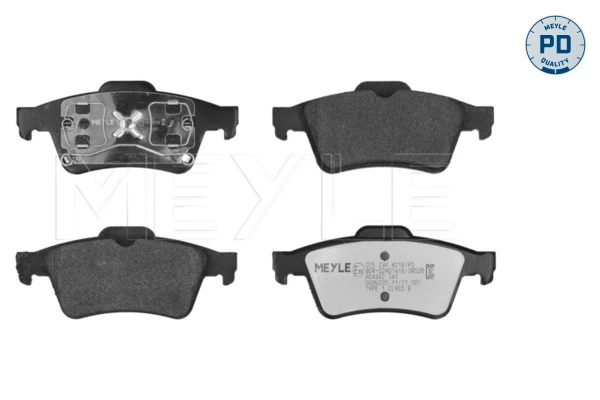 Okładziny (klocki) do hamulców tarczowych tylne Renault Laguna II hatchback (BG0, BG1) (2001 - 2007) cena, od 24,22 USD