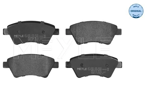 Klocki hamulcowe przednie tarczowe do Renault Kangoo I FC0, FC1