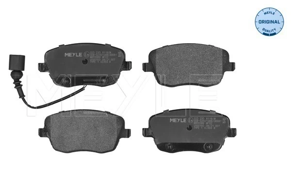 1617271180 Peugeot/Citroen Klocki hamulcowe przednie tarczowe