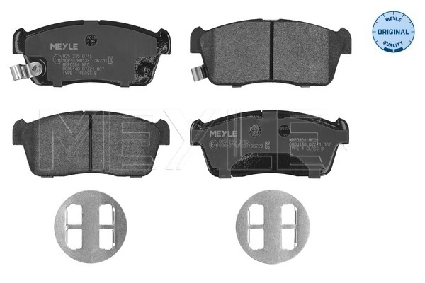 04465B1010 Toyota Klocki hamulcowe przednie tarczowe