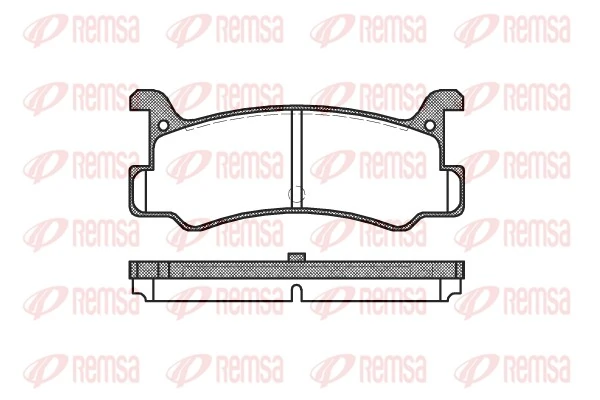 Okładziny (klocki) do hamulców tarczowych tylne Mazda 323 III sedana (BF) (1985 - 1991) cena, od 29,78 USD