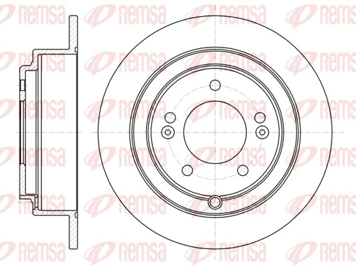 Tarcza hamulcowa tylna KIA Opirus GH