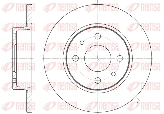 Tarcza hamulcowa przednia ВАЗ 2115 