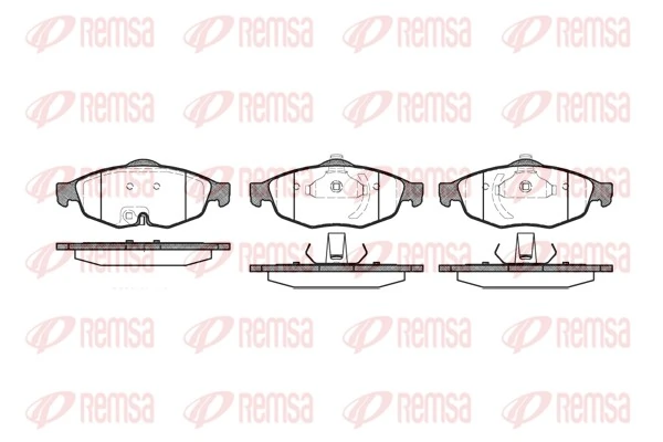 Klocki hamulcowe przednie tarczowe Dodge Stratus II sedana (2000 - 2006) cena, od 42,16 USD