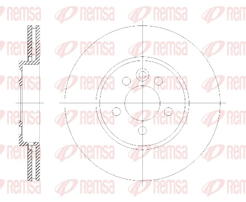 Tarcza hamulcowa przednia Rover 75 sedana (RJ) (1999 - 2005) cena, od 55,58 USD