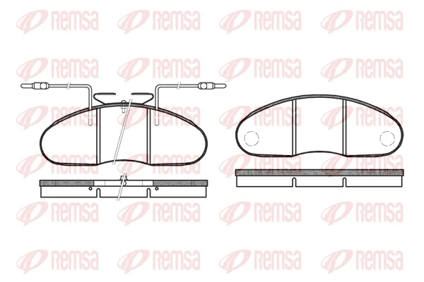 Klocki hamulcowe przednie tarczowe Nissan/Infiniti 069052941 cena, od 38,10 USD