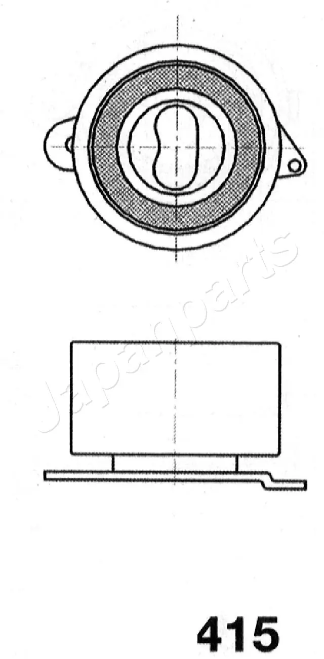 BE415 Japan Parts Rolka napinacza paska rozrządu
