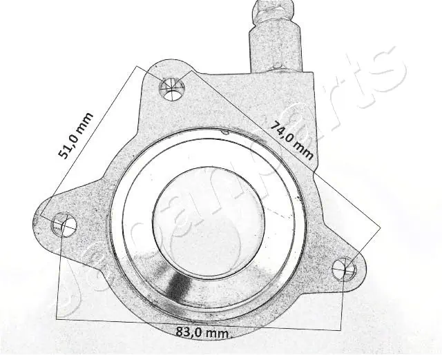 Cylinder roboczy sprzęgła (wysprzęglik) w komplecie z łożyskiem wyciskowym Japan Parts CFH08 cena, od 75,51 USD
