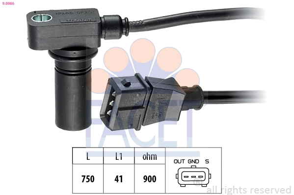 Do koszyka Czujnik położenia wału korbowego Audi 100 C4 4A2