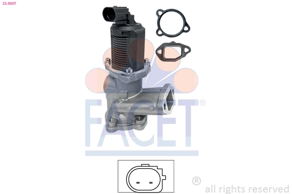 Zawór recyrkulacji spalin EGR Peugeot/Citroen 93196799 cena, od 68,94 USD