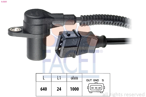 Czujnik położenia wału korbowego Massey Ferguson 71418978 cena, od 15,53 USD