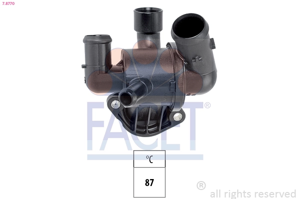 Termostat Volkswagen Passat CC B6 sedana (357) (2008 - 2012) cena, od 48,00 USD
