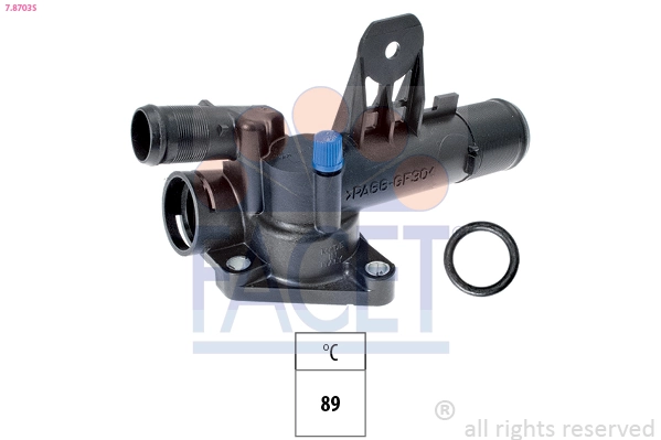 Do koszyka 8200558766 Renault (RVI) Termostat