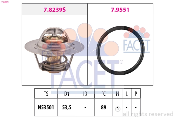 Termostat 4402719 General Motors