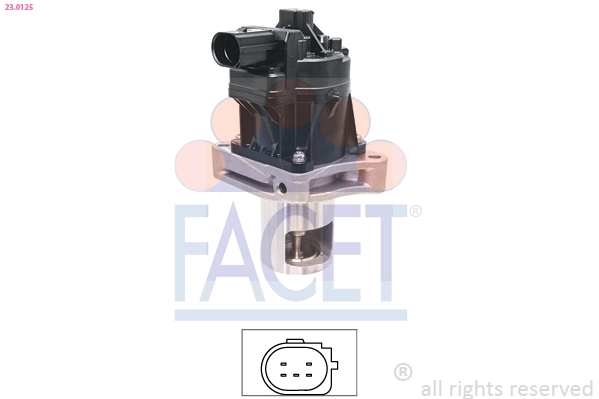 Zawór recyrkulacji spalin EGR Peugeot/Citroen 1686754480 cena, od 117,35 USD