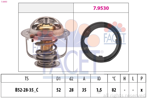 Termostat do Honda Jazz  GD, GE