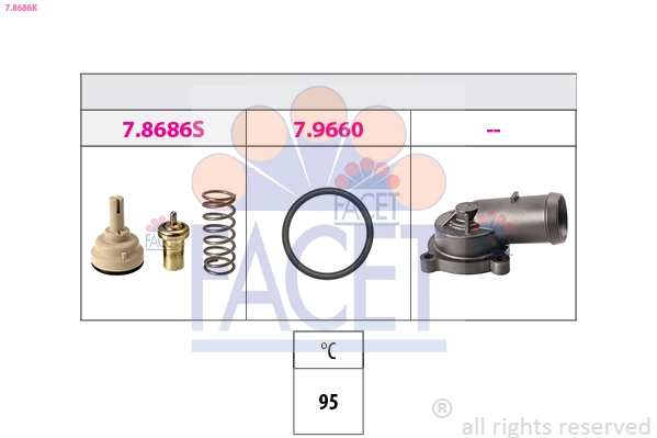Termostat do Volkswagen Touran II 1T3