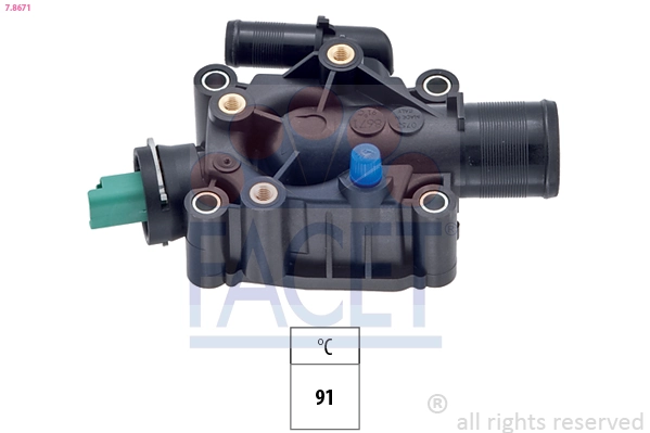 Obudowa termostatu Peugeot 206 