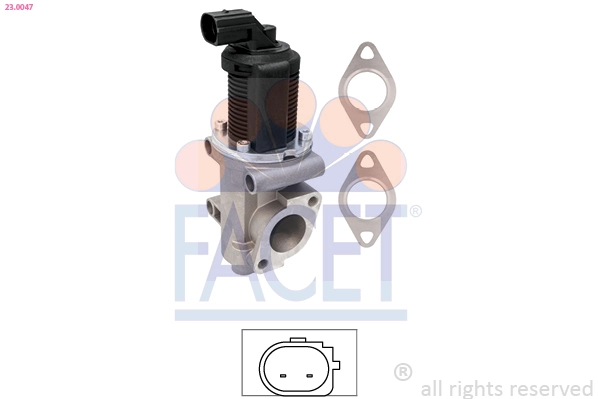 Zawór recyrkulacji spalin EGR Fiat Brava hatchback (182) (1995 - 2001) cena, od 76,88 USD