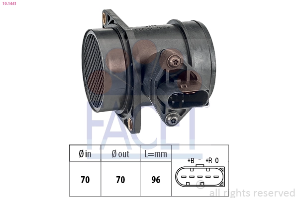 Czujnik przepływu powietrza, przepływomierz powietrza M.A.F. Audi TT coupe (8N3) (1998 - 2006) cena, od 49,89 USD