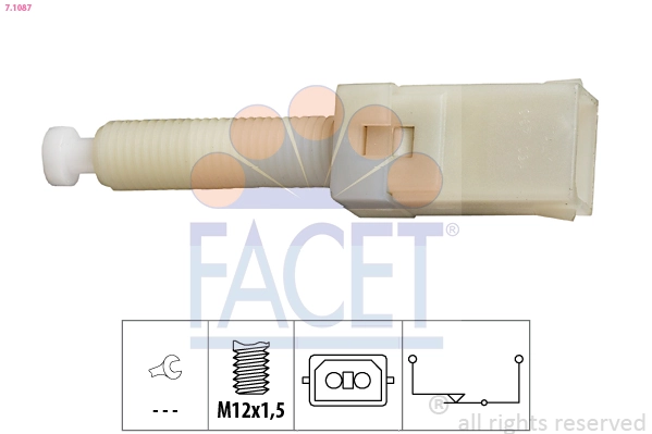 Czujnik włącznika świała stop Audi 90 B3 sedana (89, 89Q, 8A) (1987 - 1991) cena, od 5,44 USD