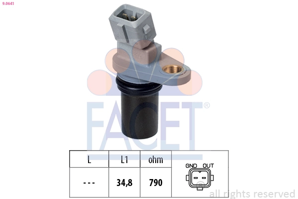 Czujnik prędkości do Smart FORTWO 451
