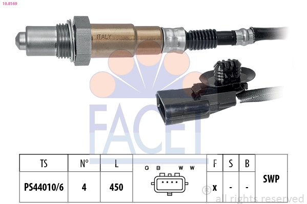 Sonda lambda, czujnik tlenu Renault Laguna I hatchback (B56, 556) (1993 - 2002) cena, od 44,27 USD
