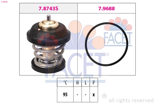 Termostat do Volkswagen Passat B7 362
