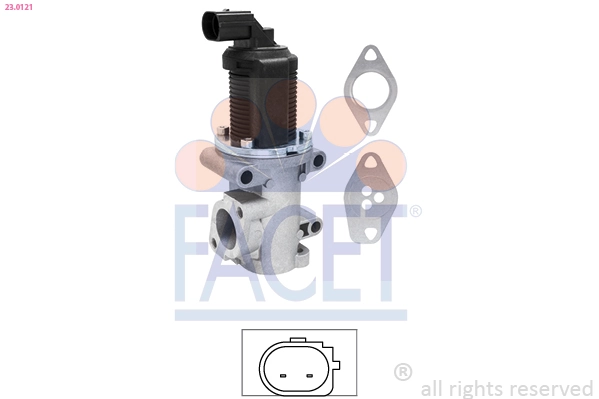 Zawór recyrkulacji spalin EGR General Motors 1675871480 cena, od 63,03 USD