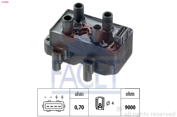 Cewka zapłonowa Peugeot Boxer I awangarda (230L) (1994 - 2002) cena, od 36,42 USD