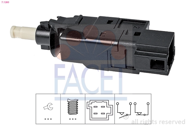  Czujnik włącznika świała stop Mercedes Vito 1