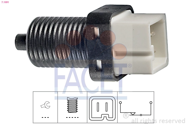 Czujnik włącznika świała stop do Peugeot 405 II 4B